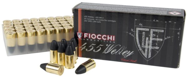 Fiocchi 455 Webley MK II 262gr Lead Round Nose Picture