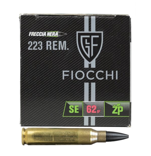 Fiocchi 223 ZP 62gr Hollow Point Heavy Metal Free Primer 50 Rounds Picture